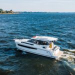 Jacht Platinum 989 - na jeziorze Niegocin