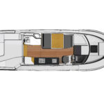 Motor yacht SunCamper 35 Flybridge - plan